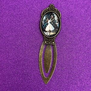 Bronze Ballerina Bookmark